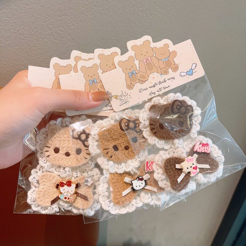 KT猫儿童魔术贴不伤发碎发贴