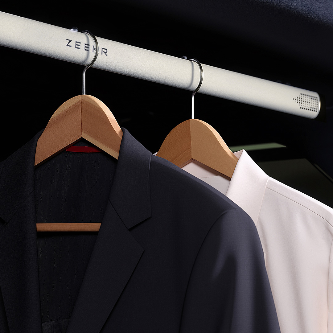 极氪极物 9X车载衣架定制尾箱晾衣杆2025新款