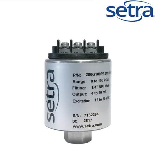 美国西特Setra280G表压绝压复合压传感器 通用型压力变送器
