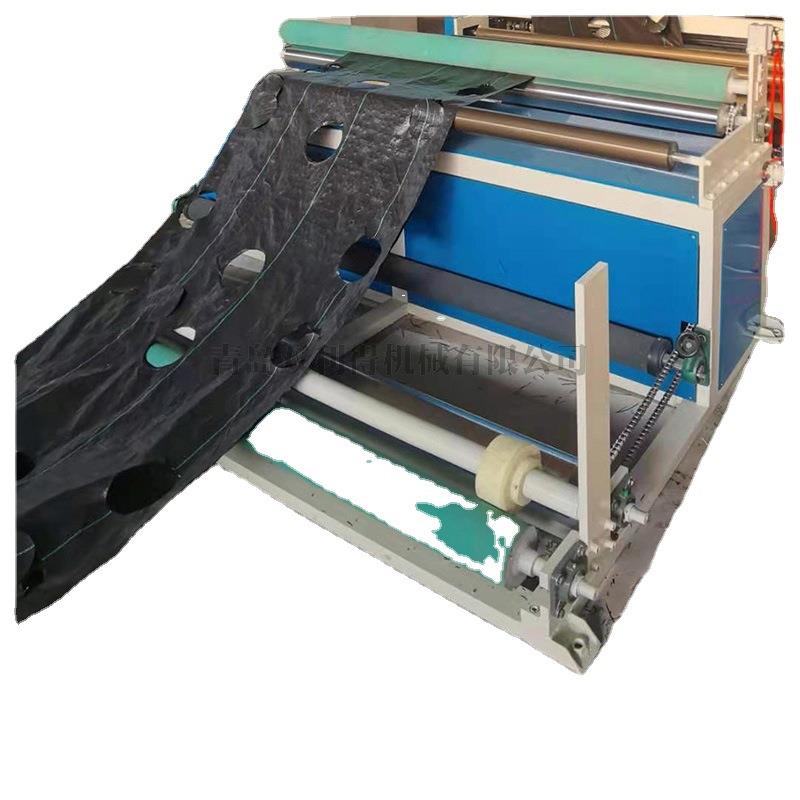 塑编蓬布农林用打孔设备 厂供研发防草布打孔生产设备 定制打孔机