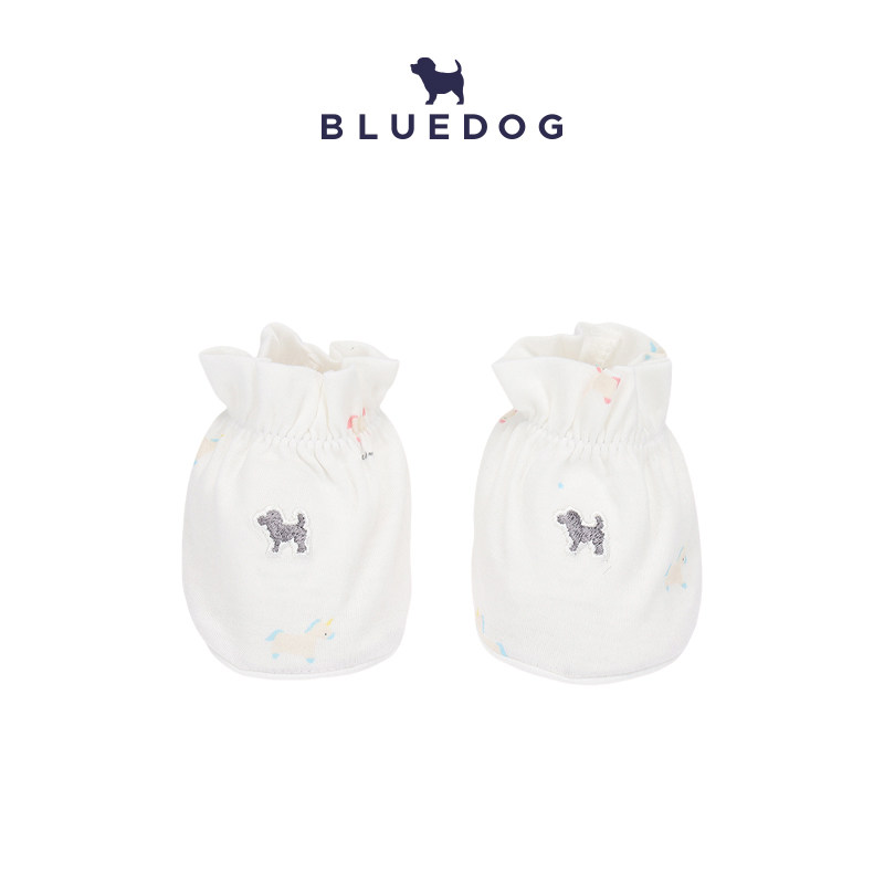 BLUEDOG 蓝狗秋魔法小马婴儿脚套新生儿护脚袜外出防滑透气