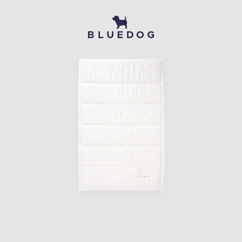 BLUEDOG蓝狗韩国婴儿床垫褥子可洗新生宝宝睡垫莫代尔垫被