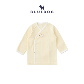 BLUEDOG 蓝狗25FW秋舒柔小马婴儿上衣新生儿裹衣简约家居服