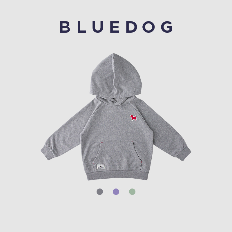 BLUEDOG韩国大童连帽卫衣