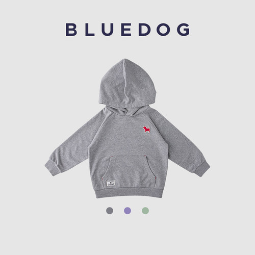 BLUEDOG韩国大童连帽卫衣