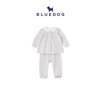 BLUEDOG舒适彩色碎花内衣套装