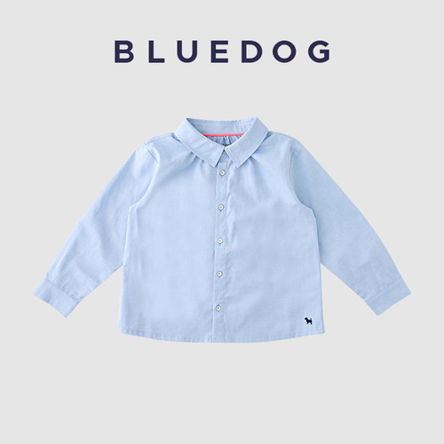BLUEDOG韩国进口儿童条纹衬衣