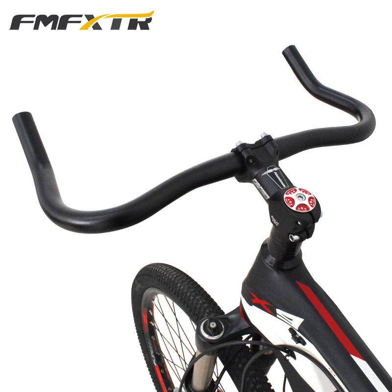 死飞自行车牛角把活飞公路车车把自行车配件直把燕把弯把25.4mm
