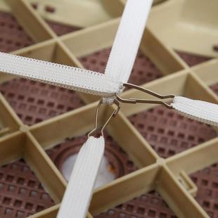 凳垫加厚正方形凳子套罩绑带塑料凳子垫套通 1VPK小方凳子套罩四季