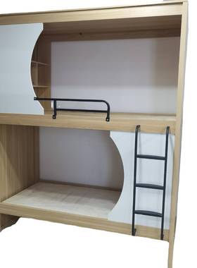 高低床上下空铺民宿上下床双层床高架床子床床太舱床儿童托ANZ架