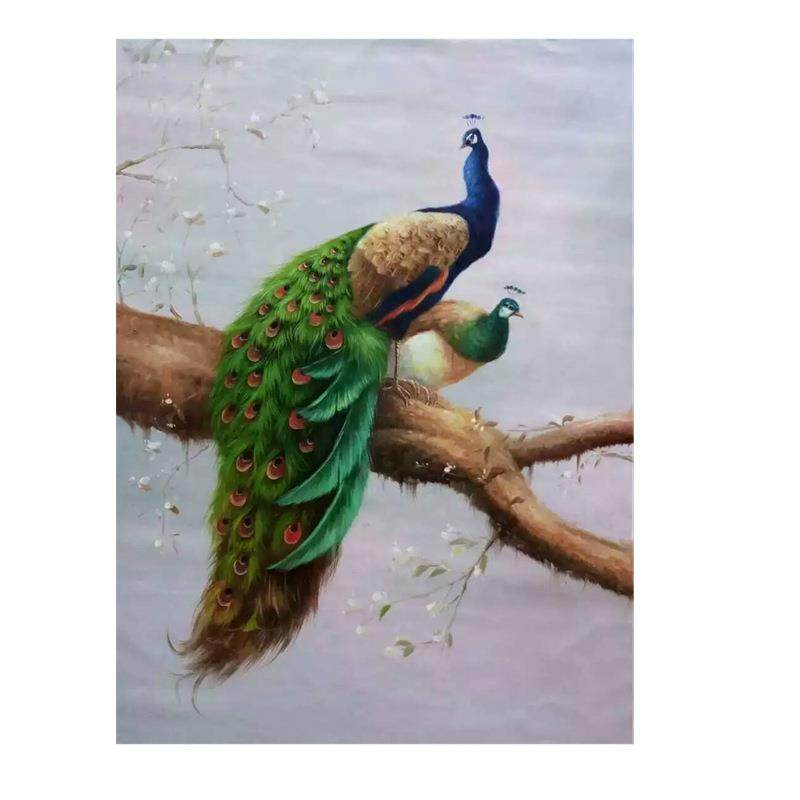 三简欧UNA式财鹿装饰画发现代简约联挂画画无框芯