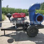 拖拉机连接抽水泵TVS油寸柴拖车款 轴12寸10水泵工程排水混流泵