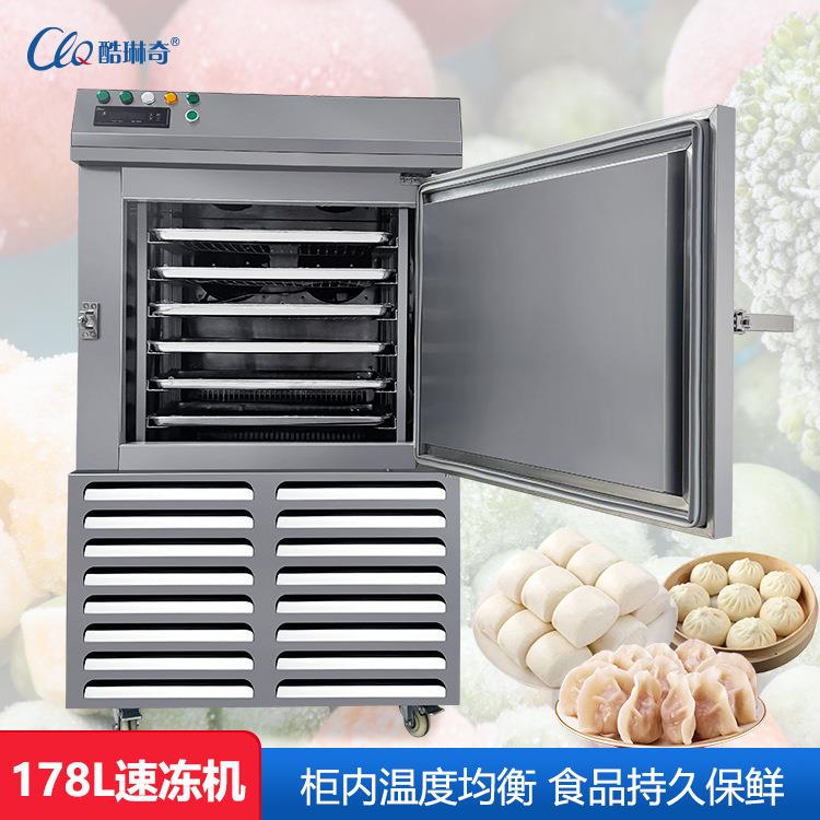 六层下45度17L商用饺子包8子速冻龙机虾海鲜手工WCH冰棒零速冻柜