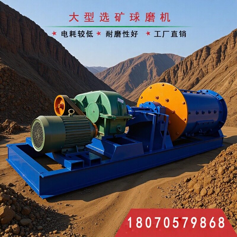 江西上饶选矿大型球磨机图片