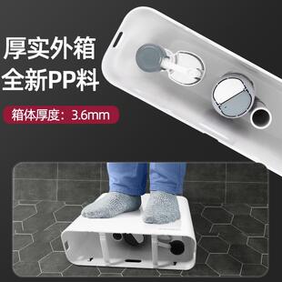 冲洗双水箱789按箱厕所蹲卫生间通用水冲洗水厕箱 9W壁挂式