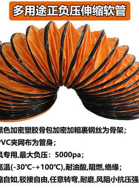 缩手提风机S54HT-20/25/30/3/40/5/SHT-20/250伸通风软管轴流风机