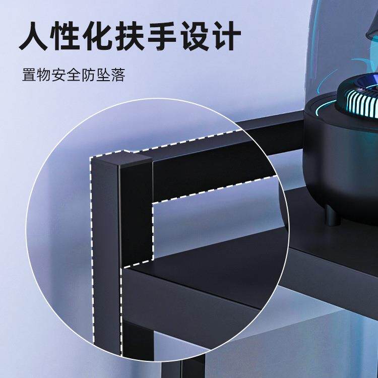 985台式机箱托架主机移动底电竞座房多收纳整理置物架层落式地小