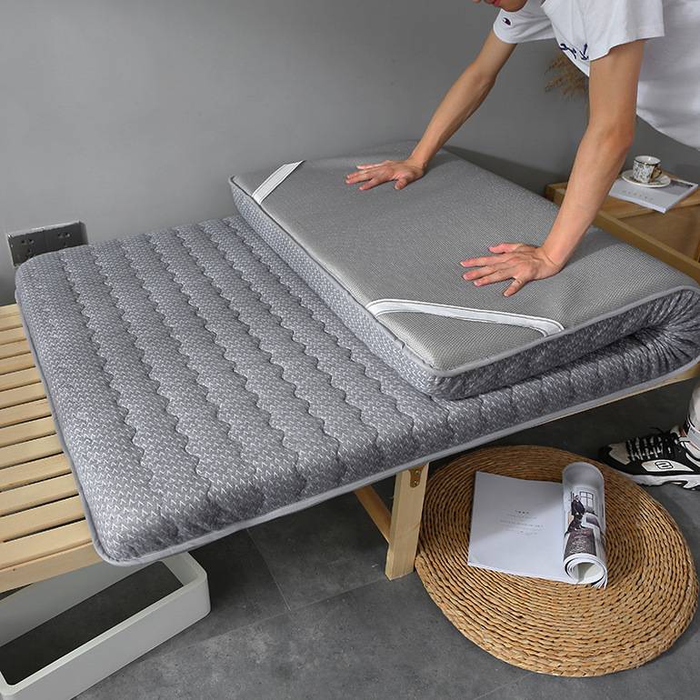 大豆纤维床垫学生宿舍垫子80x85x90x190x185x180可折叠家用榻榻米