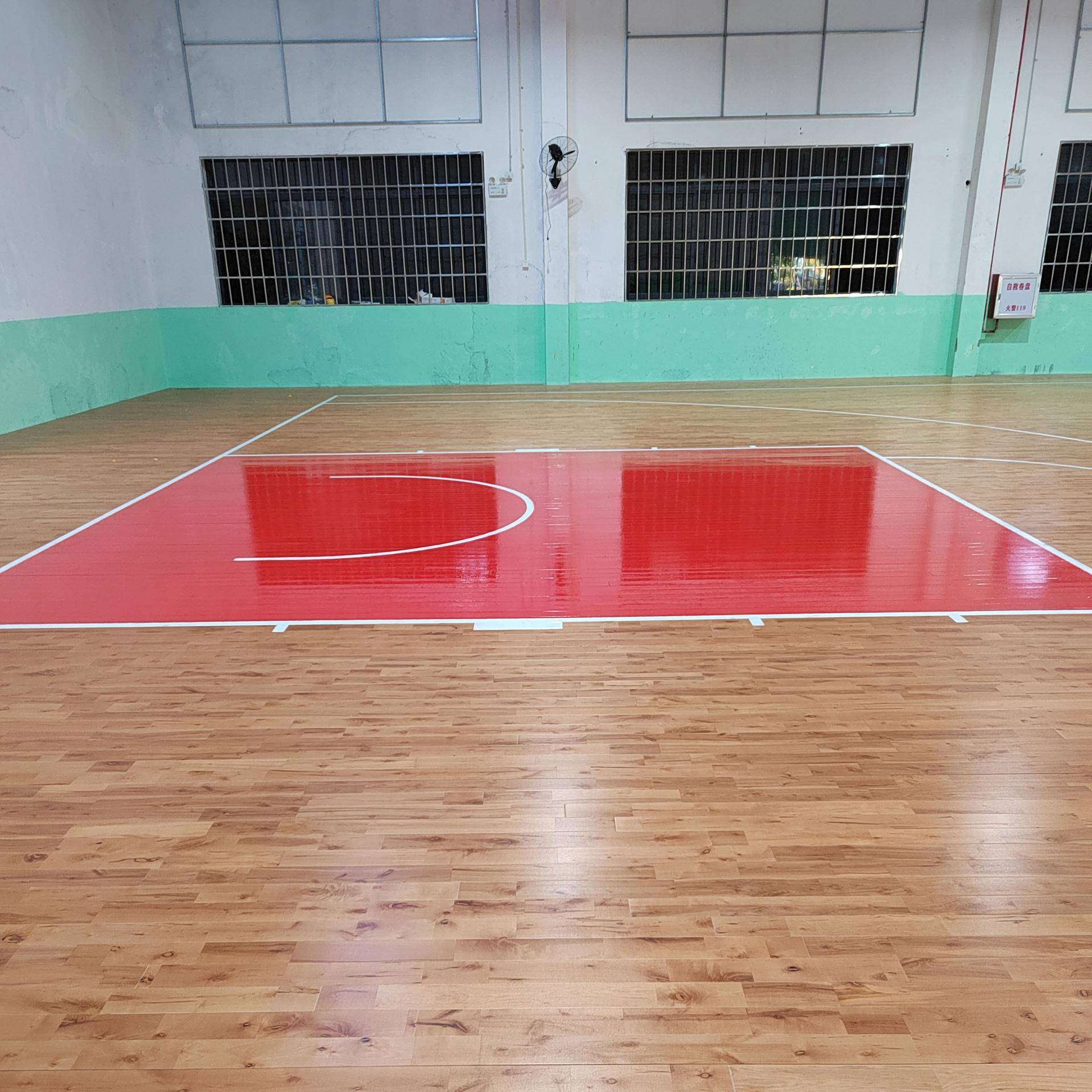 运动地板篮球场动木板地羽体育馆毛球馆室内木运地板枫桦木运动木