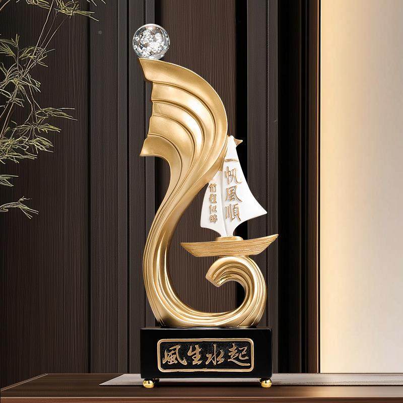 办酒柜装饰品生客厅件摆一帆风顺风水起电XBL视柜玄关公室家居工,家居饰品,装饰摆件,淘宝优惠券,粉丝福利购,淘宝优惠卷