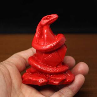 朱砂蛇马室羊巳午未会F768HTH5红南方火局三会局肖摆件家用办生公