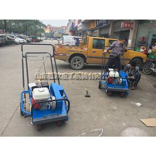 手扶随式草坪打无品牌/孔机网球场土地板结眼进机草打坪养护穿孔