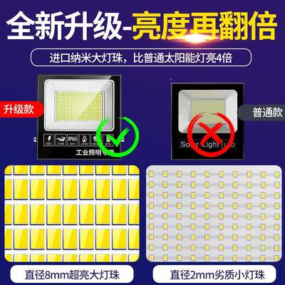 2025新款太阳能户外灯庭院室内外家超亮一拖用人防体二感XG-12348