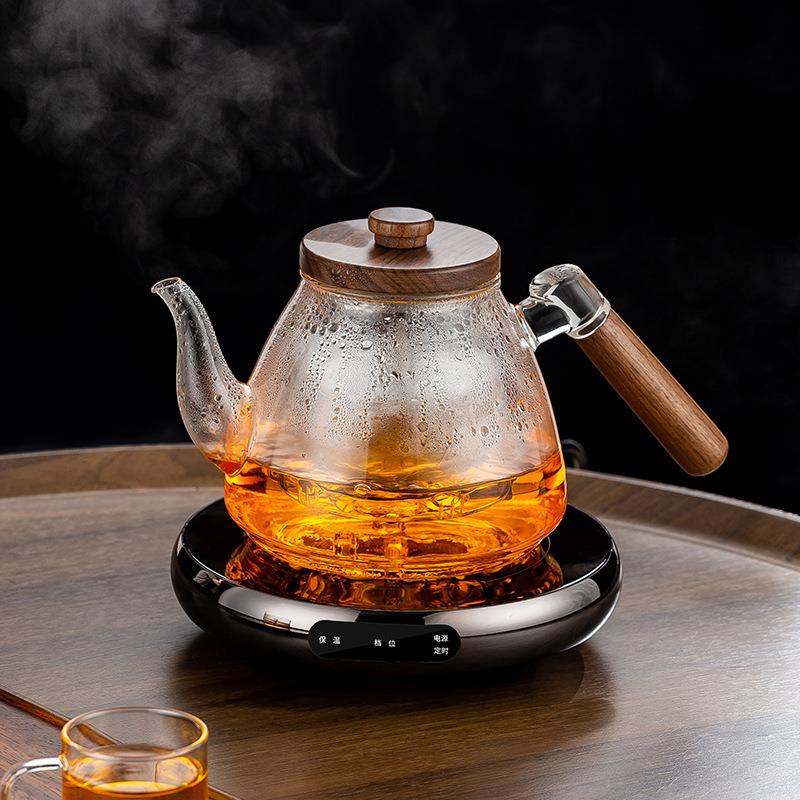 世器玻璃煮茶壶养生煮茶器家用小型电陶炉围炉烧水煮茶套装