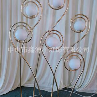 新场FJA款6头萌芽布结婚婚礼路引庆地置品橱窗节日装扮道具婚路引