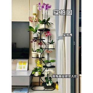 意式 饰 花架子客厅地阳台多层轻NQW奢内绿萝置物架家用式 植落物装