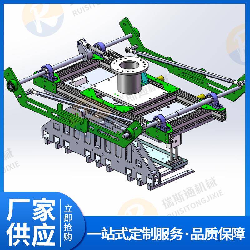 桶装水垛机手PTM编码织袋水泥夹码具抓车垛机爪齿抓纸箱搬运吸盘