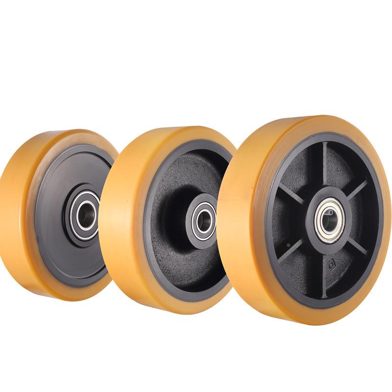 单铁芯PU-200聚酯包胶轮Rader-Vogel轮支持小批氨量多品质交货