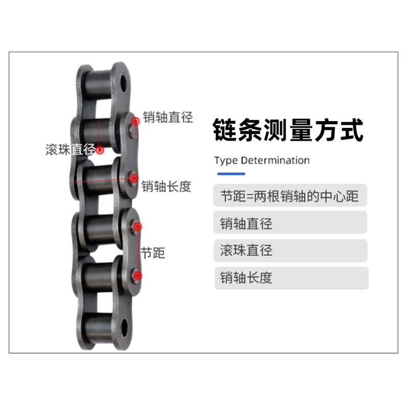 A列节距系双短排精密滚子链寸160（GKA2）32A-2-30L链条机械传动