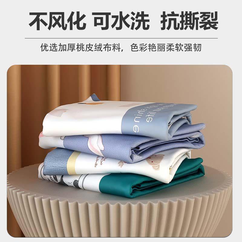 折衣柜免安装布叠衣柜加厚封闭钢架YEQ2032新款简易装架结实耐组