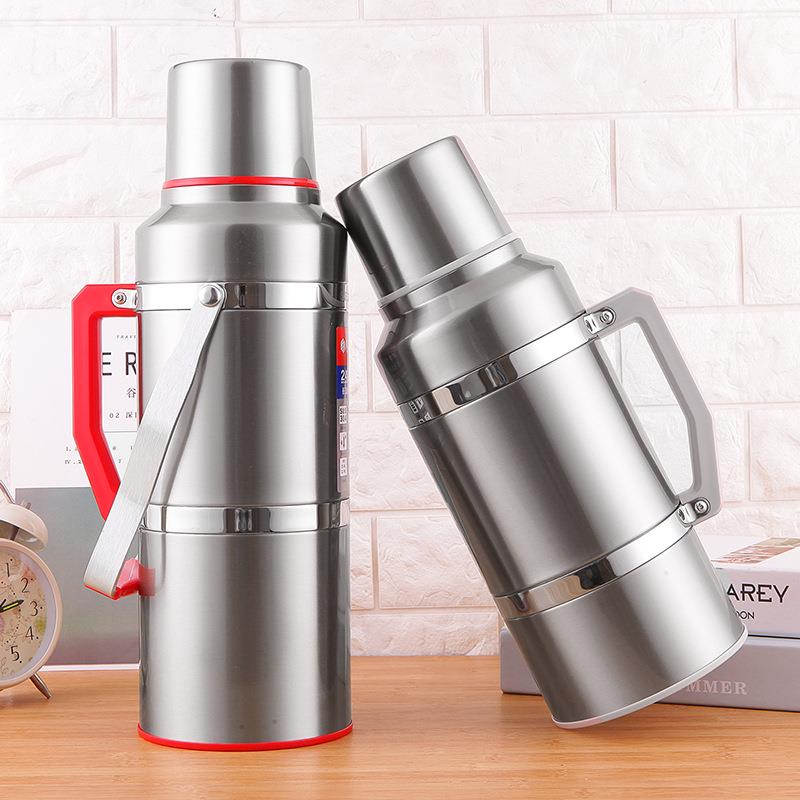 A5L暖壶学生宿舍用保壶家用水瓶304锈钢内温F76ST5J8胆大热容不量