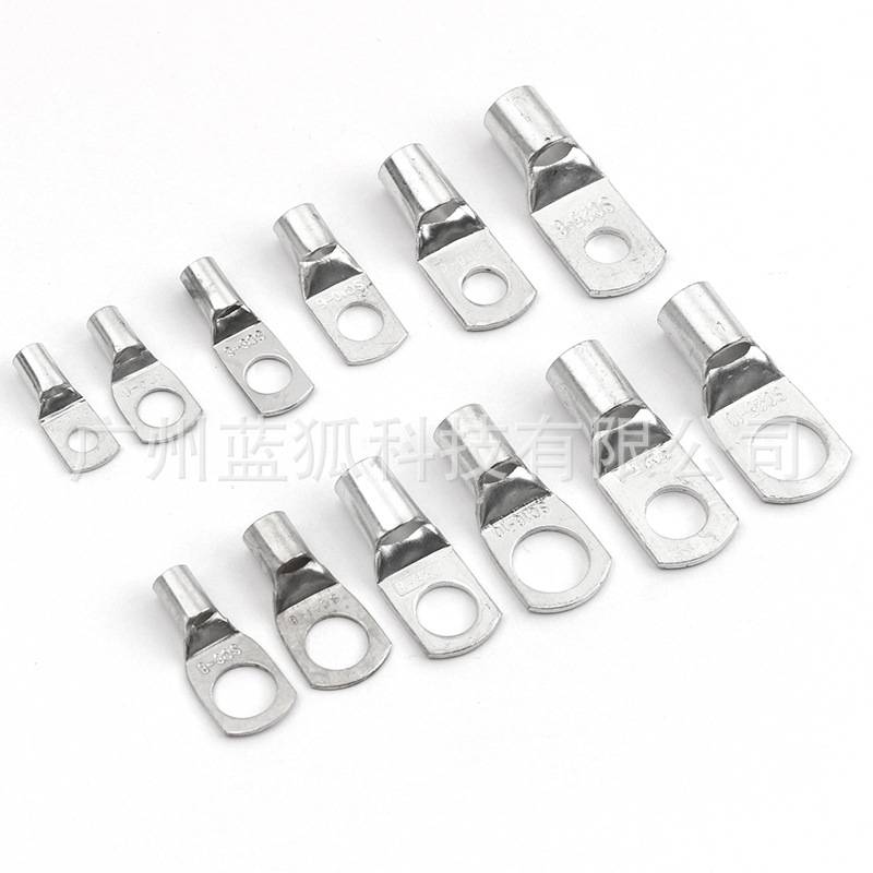 ebay跨境  170pcs盒装SC窥口接线端子铜接线鼻子组合4mm-25mm