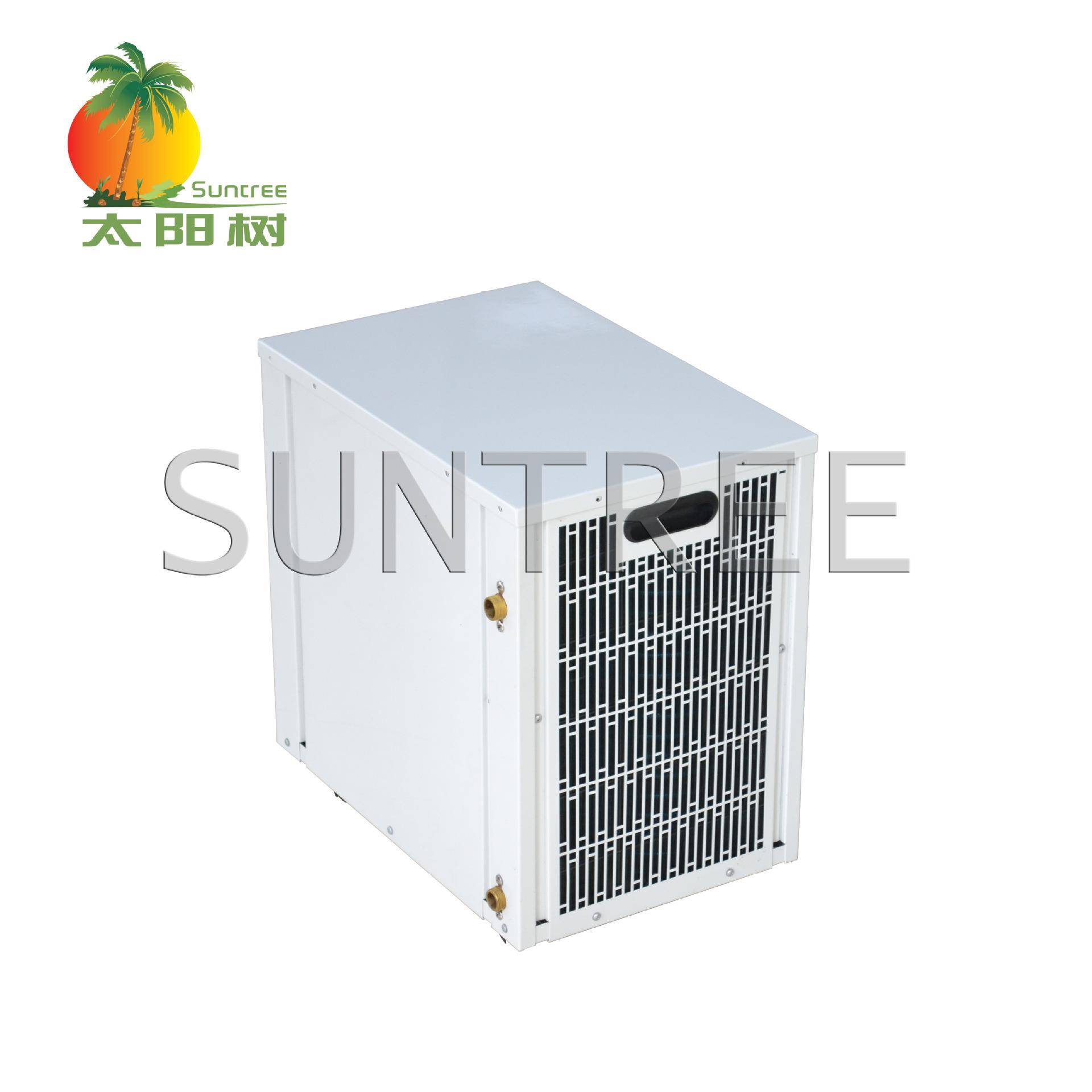 带滑机轮迷你便机携式室内外1/3HP家用商用冰浴冷吧水冷机跳水机