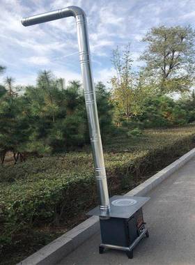 移动烧户柴火灶台轻便式救灾取炉一体021911式两用煤柴火炉烤外采