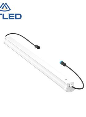 0WLED贴片塑5三防灯急照明灯管一98486体化物联网商全超停车场应