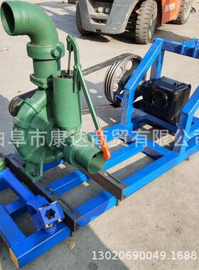 小水型抽水排泵高压泵扬程高输送帘距离远QJP带喷灌卷盘高压泵