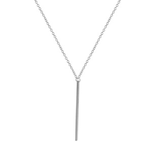 跨境时尚项链 欧美简约长棒套索项链女流行手工链