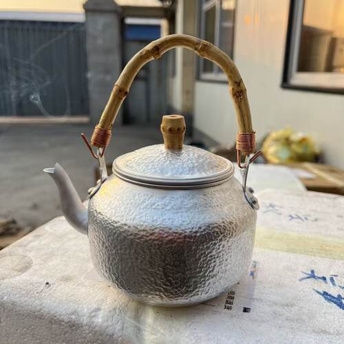高颜值迷你茶壶新中式手工传统铝壶单人旅行家庭户外煮茶壶个性壶