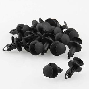 直销新款 120PCS汽车卡扣通用型保险杠挡泥板膨 8MM尼龙铆钉50 100