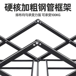 摆摊夜市小推车便携式 直销新款 户外野营车折叠手推车营地拉车小拖