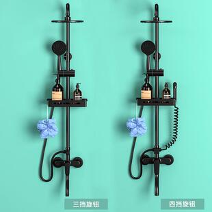 直销新款 冷热淋浴喷头全 卫生间锌合金花洒套装 家用浴室淋浴花洒