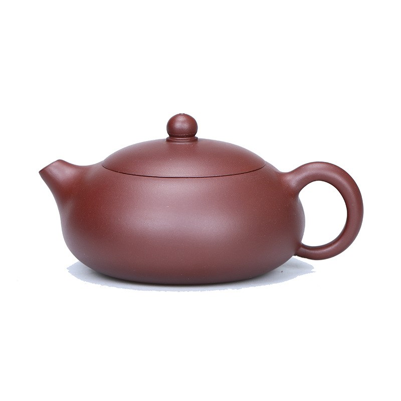 宜兴紫砂壶原矿紫朱泥扁西施壶套装茶具Q厂家一件代发