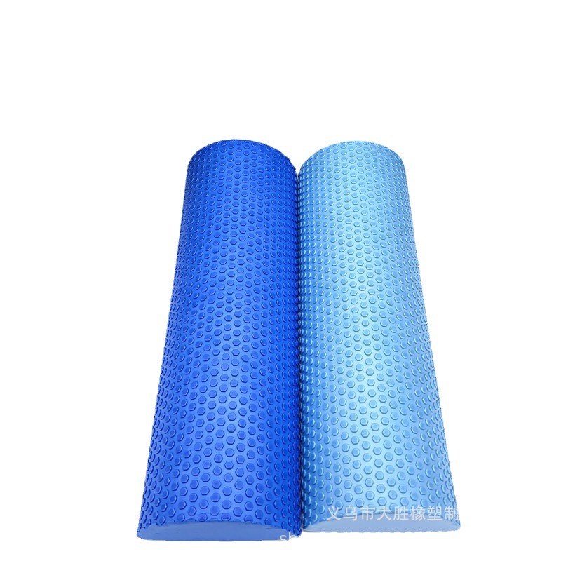半圆泡沫轴 半平衡轴foam roller健身按摩轴 半L圆柱60/90/30/45c