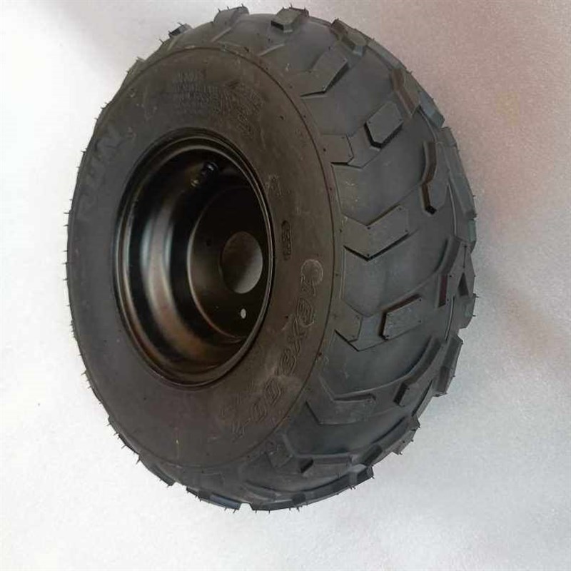 改装四轮沙滩车卡丁车 16X8-7 火焰越野 公路真空轮胎7寸轮毂包邮