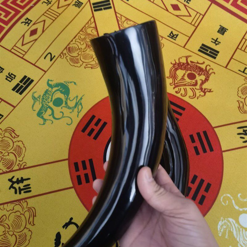 道科仪乐器 牛角号 喇叭号 牛角号 道用品 道家用品 天然牛角号