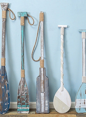 原木划船木桨纯手工划桨龙舟船桨漂流船桨橡皮摇划船纪念装饰摆放